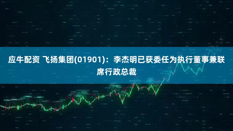 应牛配资 飞扬集团(01901)：李杰明已获委任为执行董事兼联席行政总裁